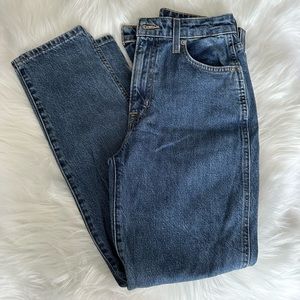 Sunday Best (Aritzia) Mom Jeans - Blue